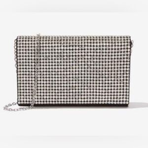 NEW! Amber Sceats Stella Crystal Crossbody Bag Chain Strap